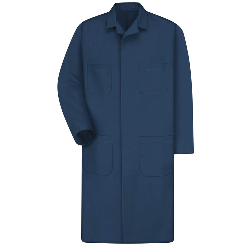 Red Kap Men's Shop Coat, Navy, 48 - Image 2